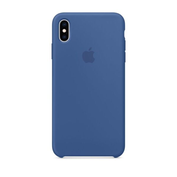 Premium Silicone Cover for Apple iPhone X Blue