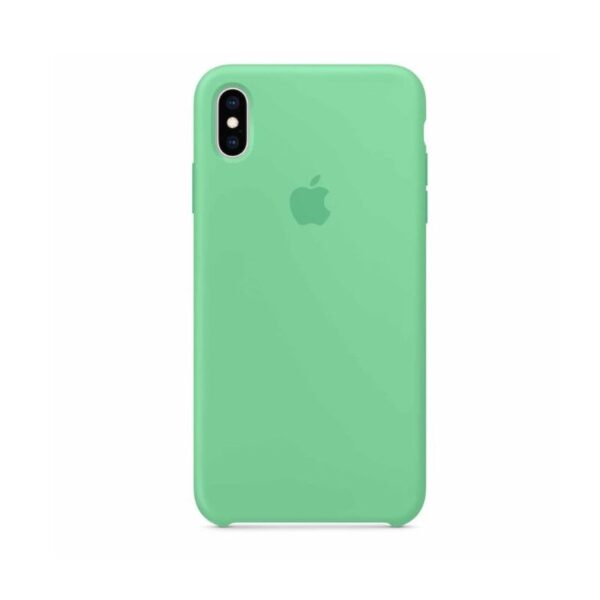 Premium Silicone Cover for Apple iPhone X Green
