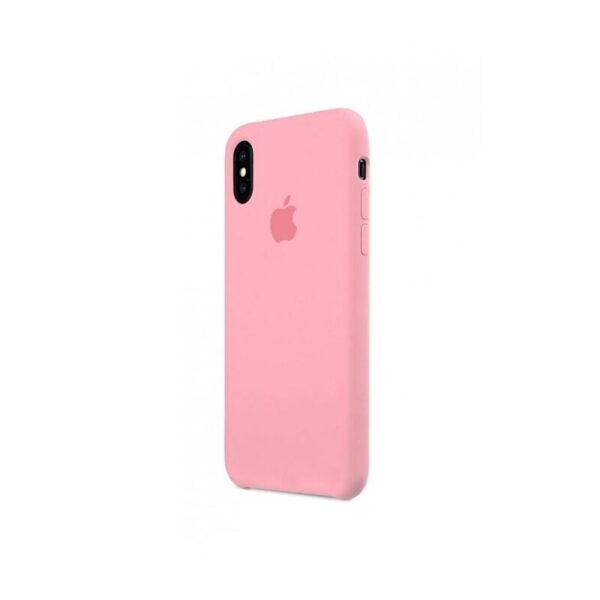 Premium Silicone Cover for Apple iPhone X Pink