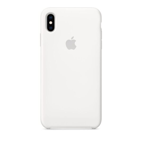 Premium Silicone Cover for Apple iPhone X White