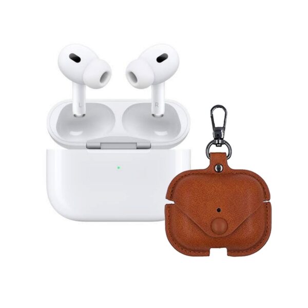 Airpods Pro 2nd Generation with Leather Case