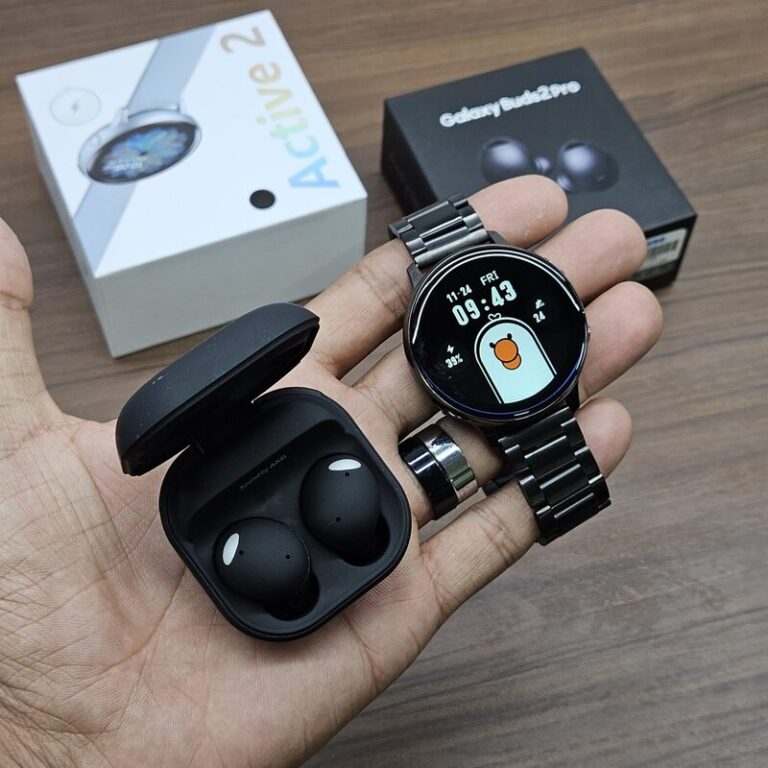 Active 2 Watch with Galaxy Buds 2 Pro First Copy